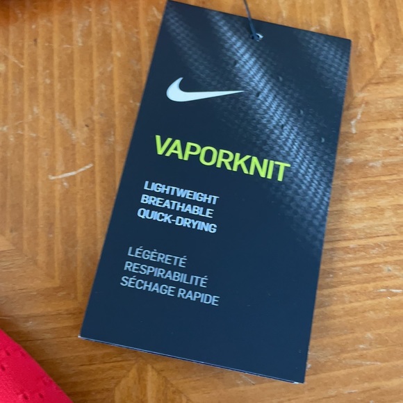 Men’s Nike Vaporknit II Soccer Jersey Shirt Red NEW - Picture 3 of 5